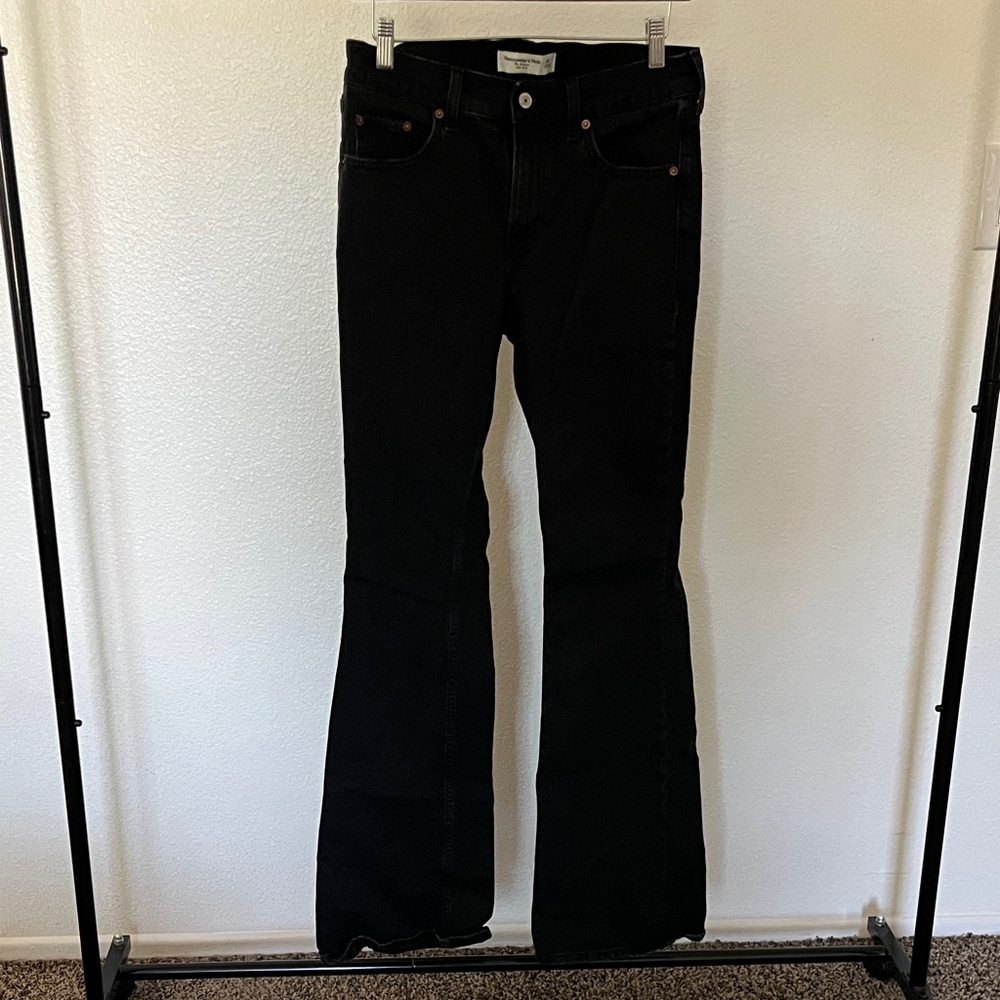 Abercrombie & Fitch Women’s Black Boot Cut Jeans